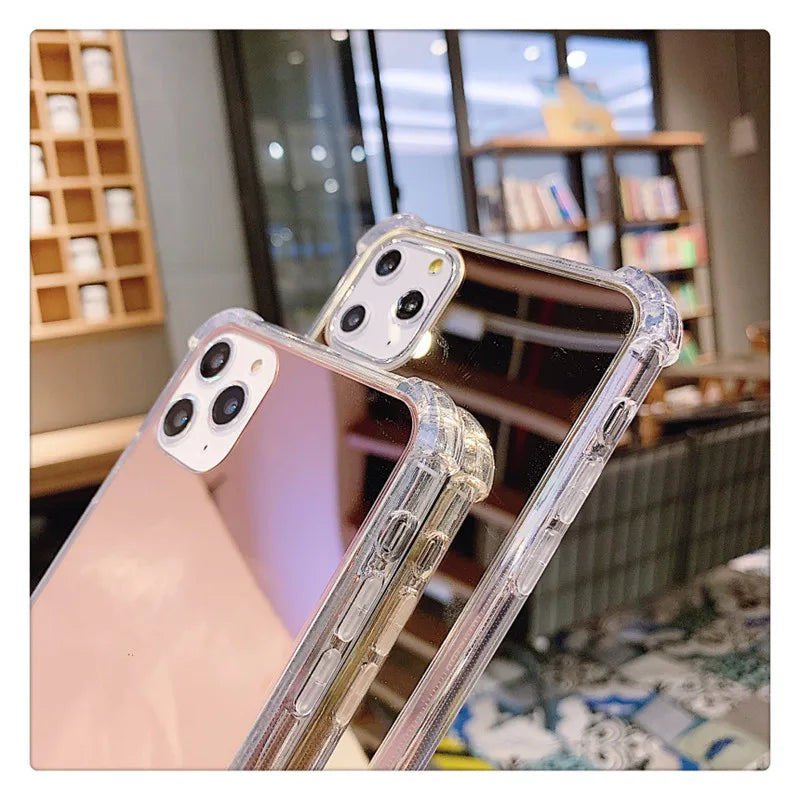 Luxury Mirror TPU Phone Case