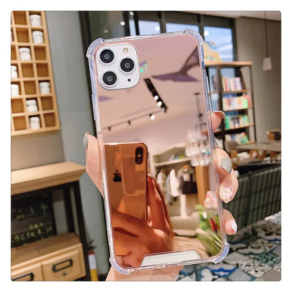 Luxury Mirror TPU Phone Case