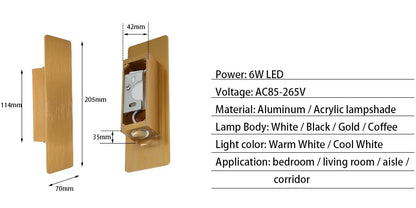 Modern Simple 6W LED