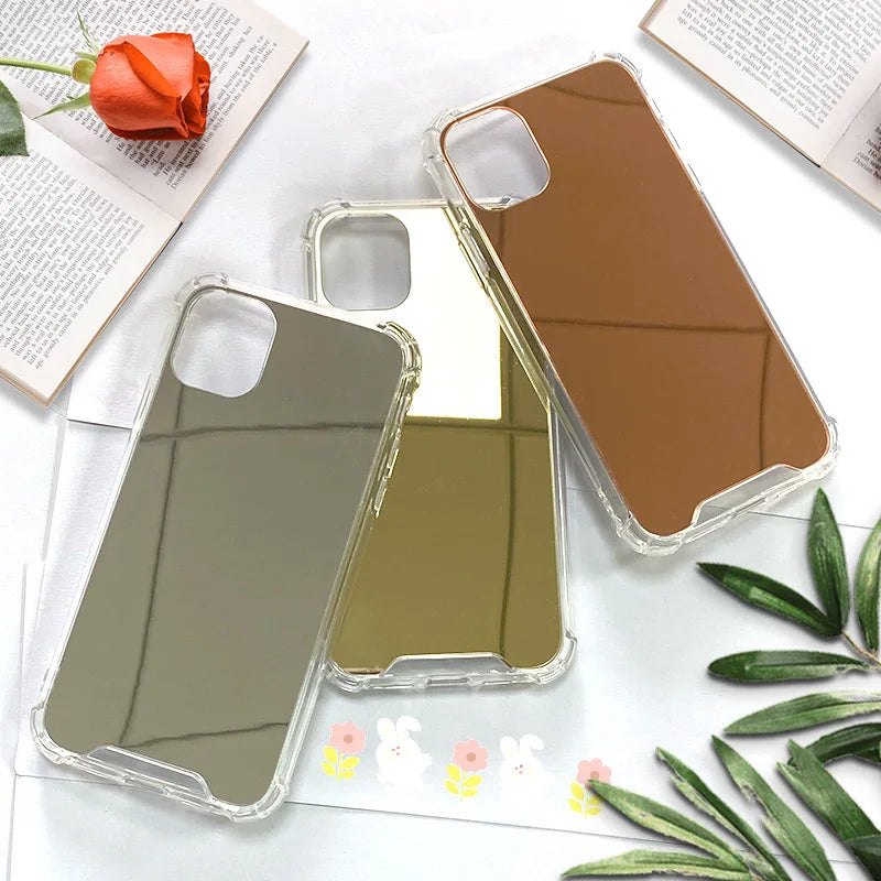 Luxury Mirror TPU Phone Case