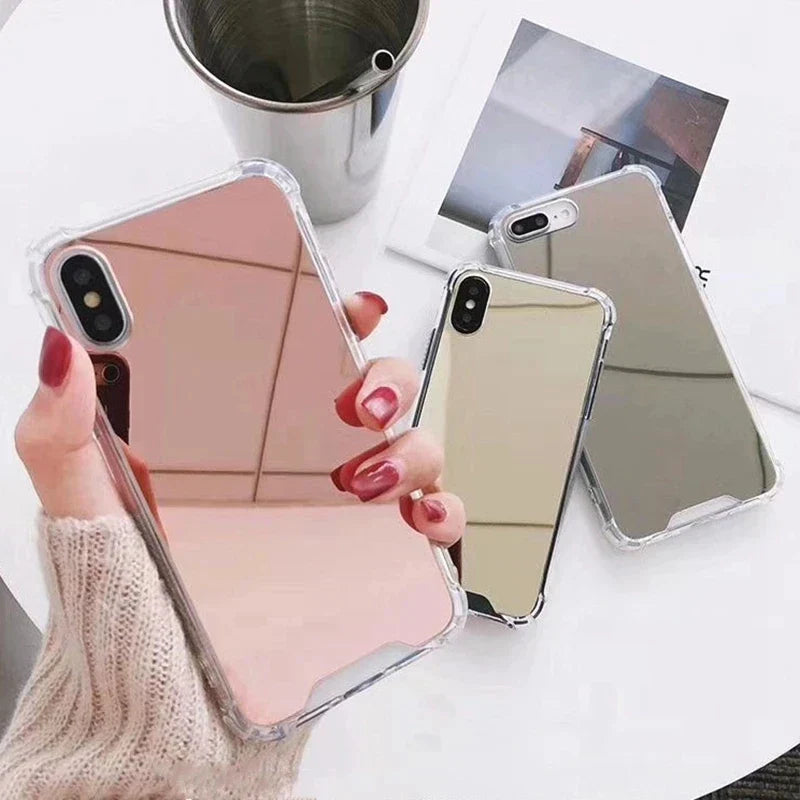 Luxury Mirror TPU Phone Case