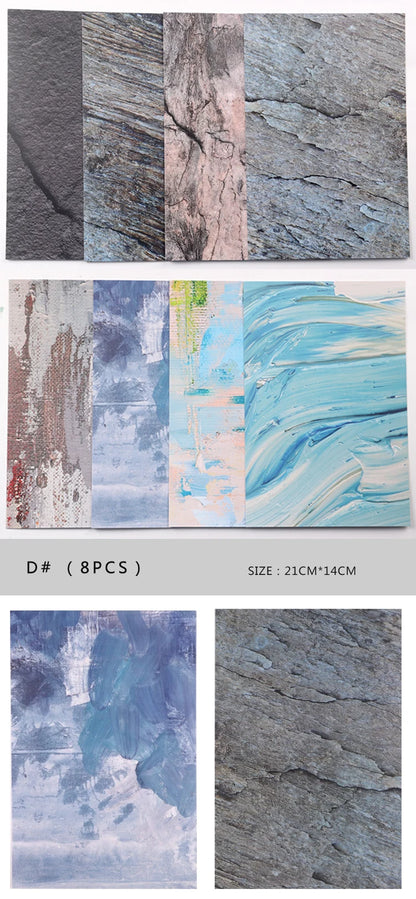 Nail Art Photo Props Japanese Style Marble Manicure Background Paper Nail Work Fields Display Board Field Of Work Nails