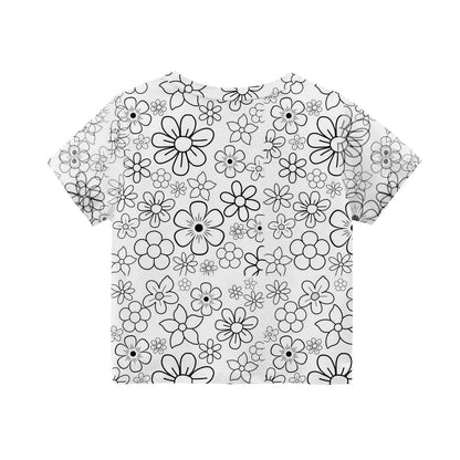 Children's Pajama Party DIY Graffiti Simple Drawing Home Clothes Colorable Two Piece Pajama Set Kids DIY Coloring Clothing