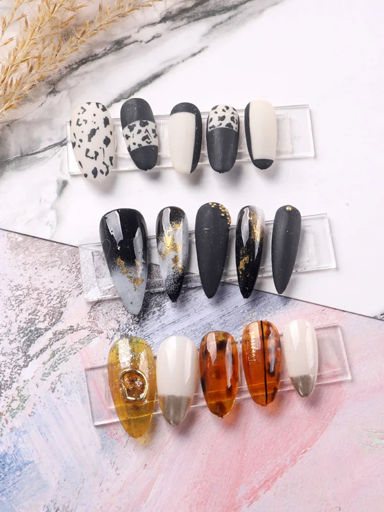 Nail Art Photo Props Japanese Style Marble Manicure Background Paper Nail Work Fields Display Board Field Of Work Nails