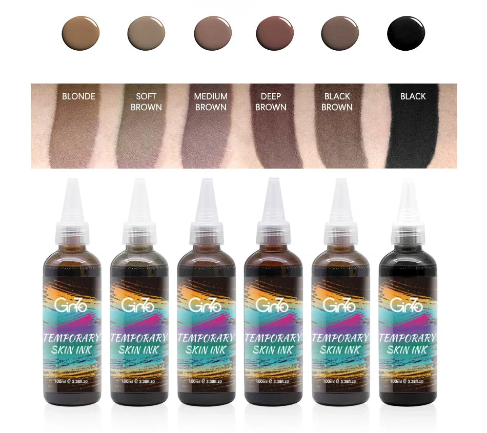 Temporary Eyebrows Air Brushing Tattoo Ink