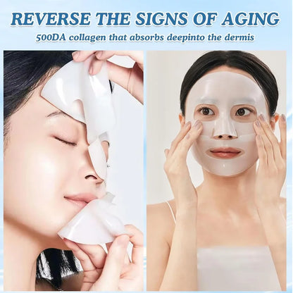Collagen mask Anti-wrinkle fading Facial thin line lifting skin anti-aging Korean cosmetics