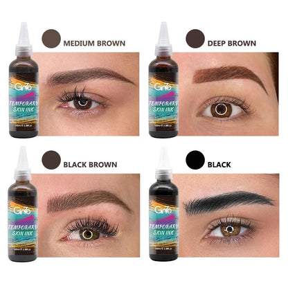 Temporary Eyebrows Air Brushing Tattoo Ink
