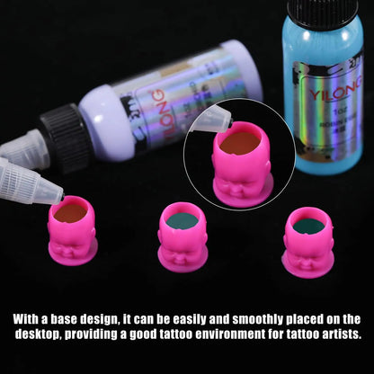 Plastic Disposable Tattoo Ink Cups