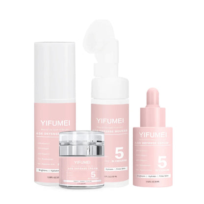 Original Korean Skincare for The Face 5 IN 1 Face Kit with For Skin Moisturizing Day & Night Care Beauty Health Skincare Korean