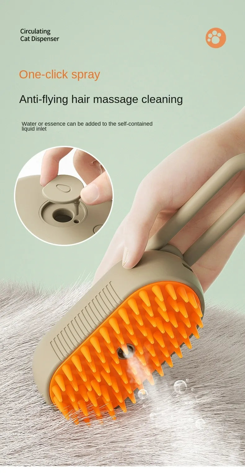 Pet electric spray comb
