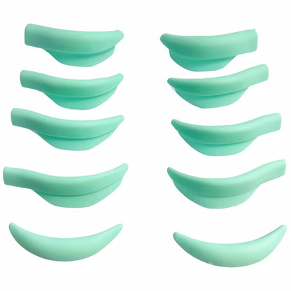 7 Pairs Lash Lift Perm  Silicone Shields Pads Rollers Curler for Lash Lifting Perming Eyelash Extension Reusable Eyelash Tools