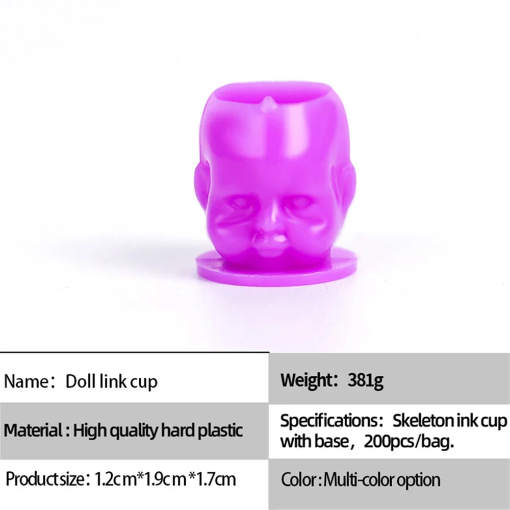 Plastic Disposable Tattoo Ink Cups