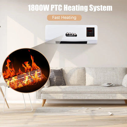 2 in 1 Portable Air Conditioner Electric Heater for Room Heating Cooling Fan with Remote Control and Timing Function Simple A/C