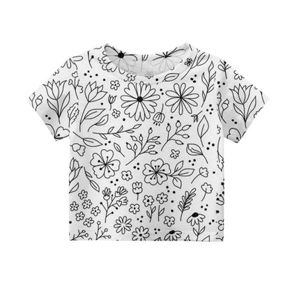 Children's Pajama Party DIY Graffiti Simple Drawing Home Clothes Colorable Two Piece Pajama Set Kids DIY Coloring Clothing