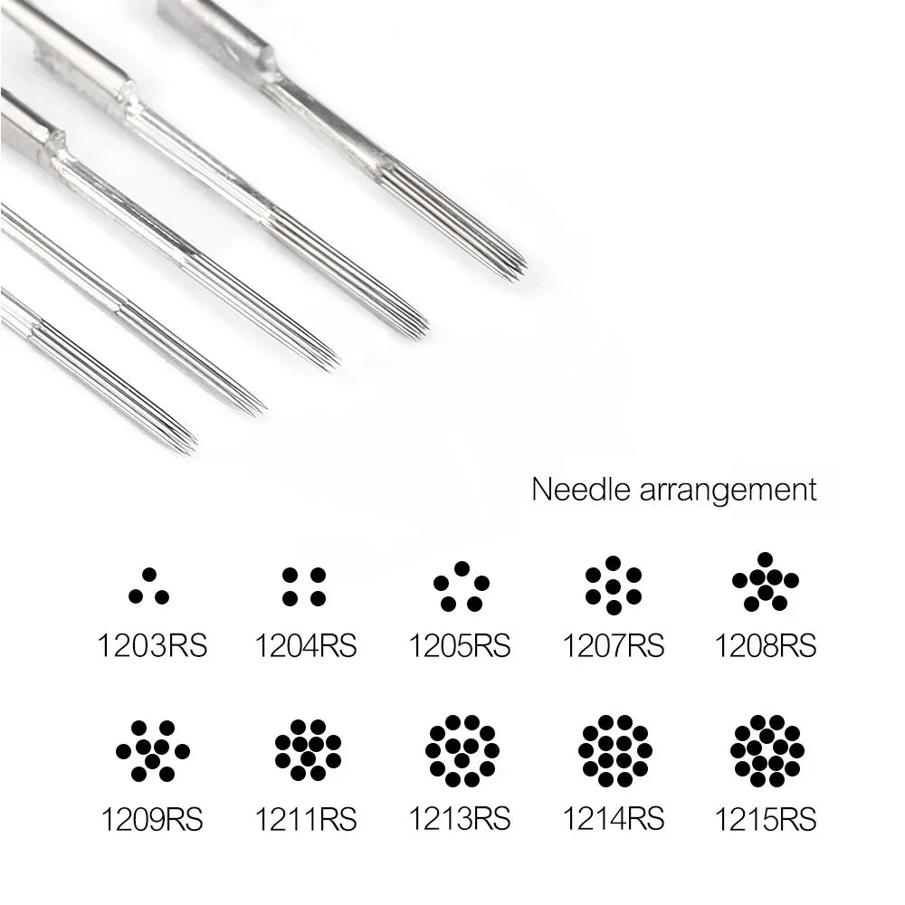Sterilized Steel Tattoo Needles