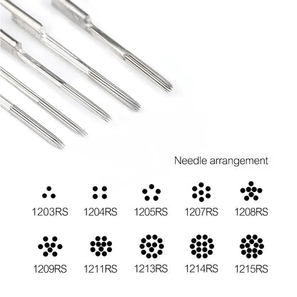 Sterilized Steel Tattoo Needles