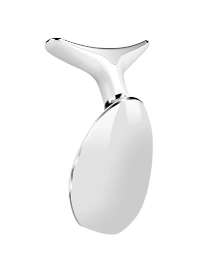 LED Photo Therapy Neck Massager EMS Hot Facial Skin Tightening Beauty Instrument Micro Current  Rejuvenation Instrument