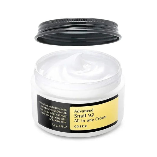 100g Advanced Snail Mucin 92% Snail Secretion Filtrate Power Repair All In One Cream Brightening Facial Cream Korean Skincare