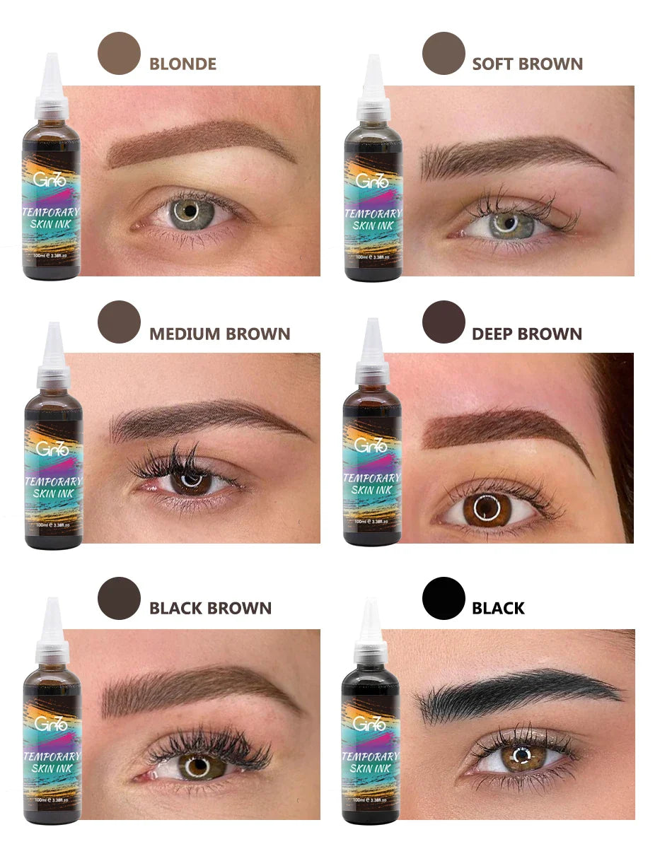 Temporary Eyebrows Air Brushing Tattoo Ink