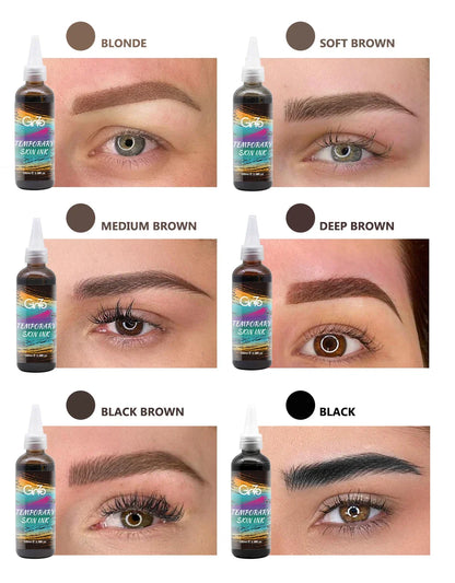 Temporary Eyebrows Air Brushing Tattoo Ink