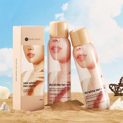 150ml Korean Idol Spray Liquid Foundation Concealer Brighten Whitening Moisturizing BB Cream Base Body Foundation