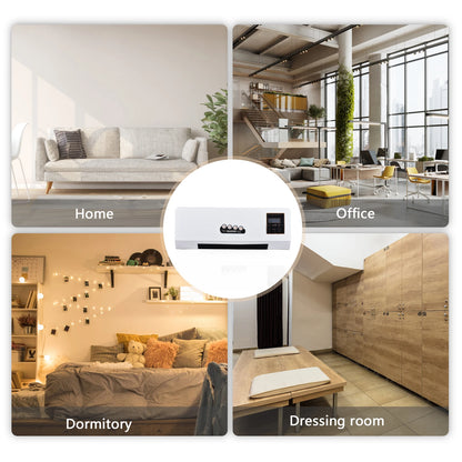 2 in 1 Portable Air Conditioner Electric Heater for Room Heating Cooling Fan with Remote Control and Timing Function Simple A/C