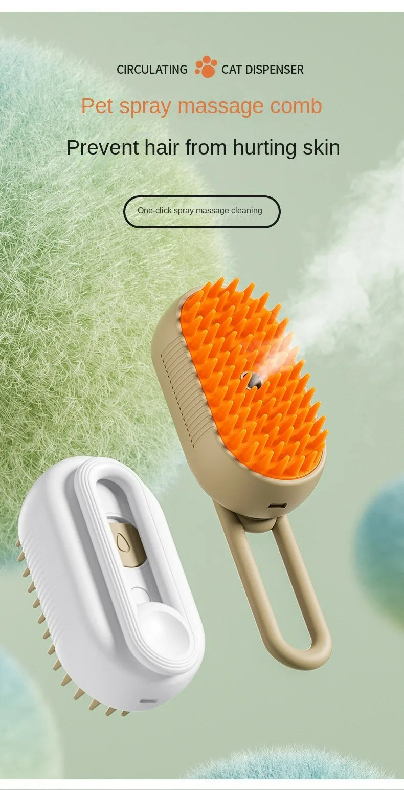 Pet electric spray comb