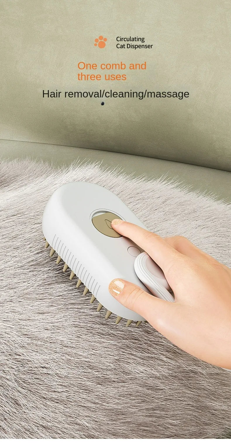 Pet electric spray comb