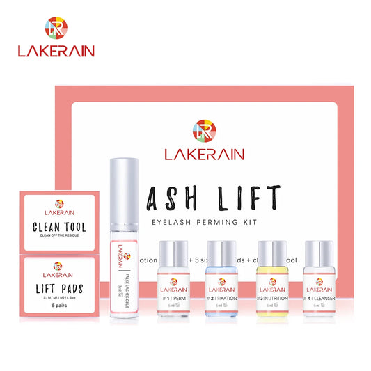 Lash Lift Kit Semi-Permanent Eyelash Enhancer Lifting Perming Lotion Fixation Glue Curly Lasher Beauty Salon Home Use Pro Kit