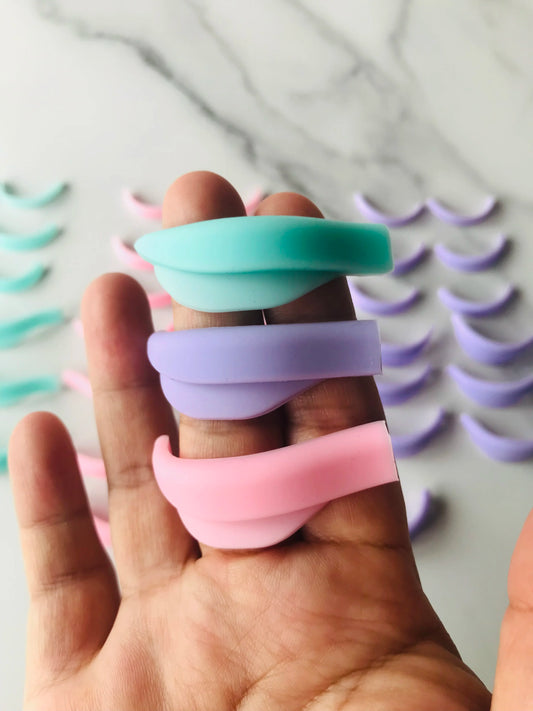 7 Pairs Lash Lift Perm  Silicone Shields Pads Rollers Curler for Lash Lifting Perming Eyelash Extension Reusable Eyelash Tools