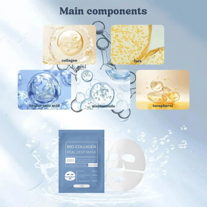 Collagen mask Anti-wrinkle fading Facial thin line lifting skin anti-aging Korean cosmetics