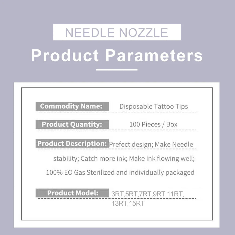Sterilized Steel Tattoo Needles