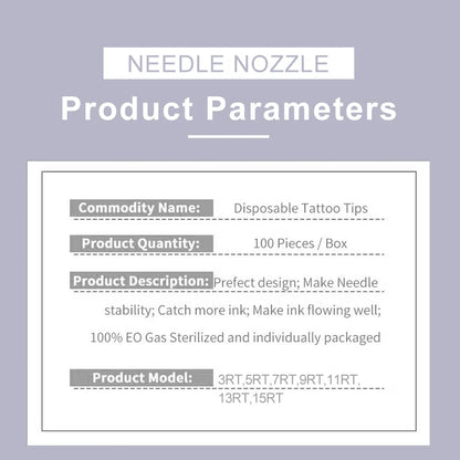Sterilized Steel Tattoo Needles