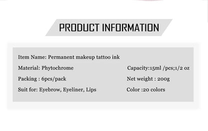 Professional Microblading pigment