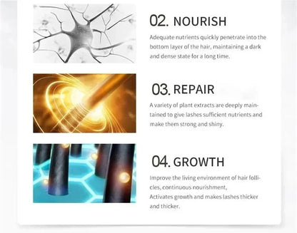 Fast Eyebrow Growth Serum Eyelash Hair Growth Anti Hairs Loss Product Prevent Baldness Fuller Thicker Lengthening Eyebrow Makeup