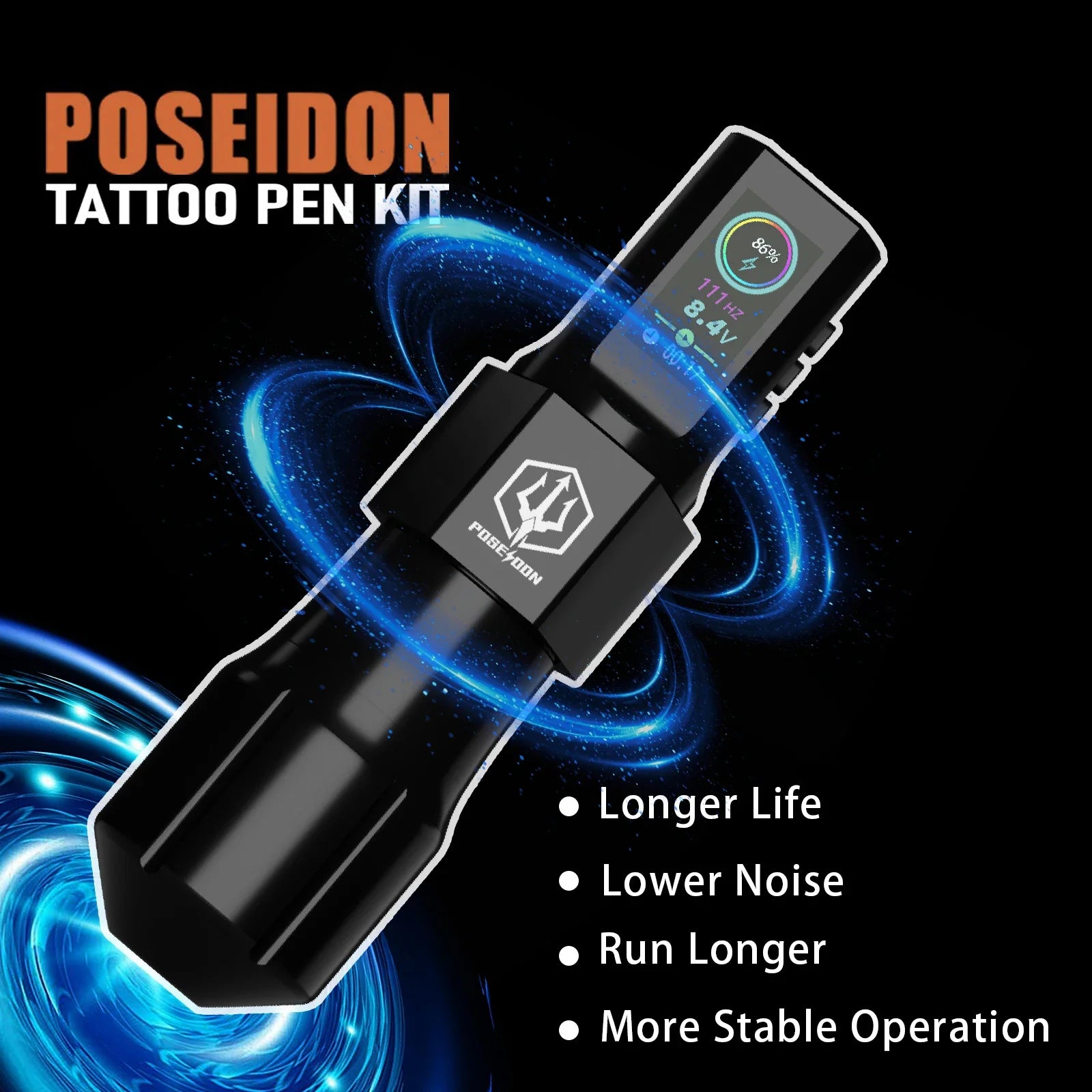 Poseidon Tattoo Kit