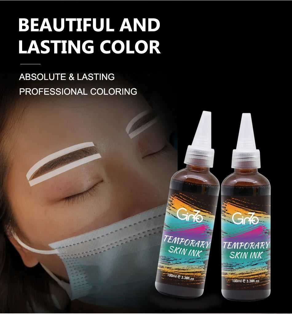 Temporary Eyebrows Air Brushing Tattoo Ink