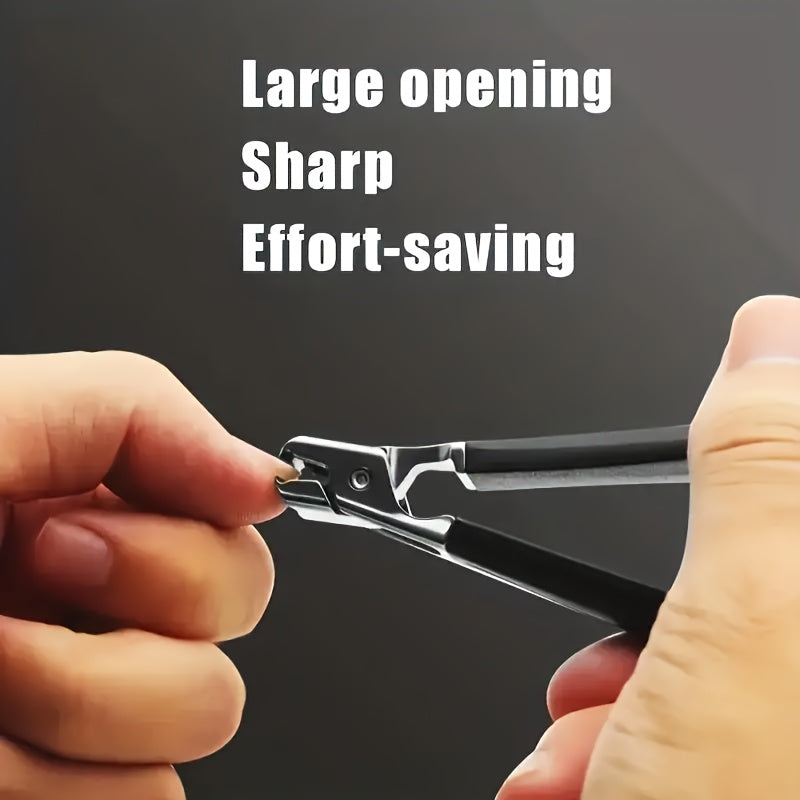 Heavy Duty Nail Clippers for Ingrown Toenails and Thick Nails - Toe Nail Clippers for Men, Elderly, and Women - Large Nail Scissors for Easy and Painless Trimming