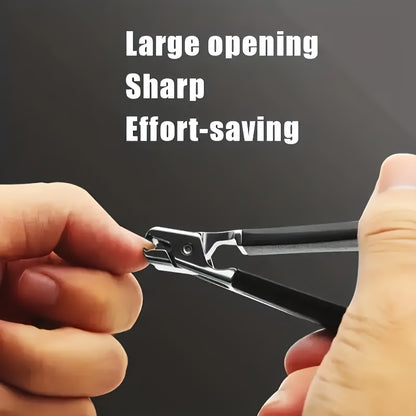 Heavy Duty Nail Clippers for Ingrown Toenails and Thick Nails - Toe Nail Clippers for Men, Elderly, and Women - Large Nail Scissors for Easy and Painless Trimming