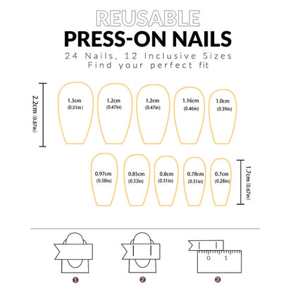 24pcs Aurora Purple Glossy Short Ballet Fake Nails - Press On Nail Forms for Women Girls with Golden Glitter Star Design, Shining False Nails for Daily Wear, Easy to Apply, Long-Lasting, and Durable